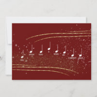 Nous vous souhaitons un joyeux Noël Notes de musiq