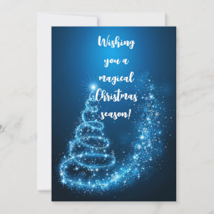 Cartes Pour Fêtes Annuelles Nous vous souhaitons une saison de Noël magique !