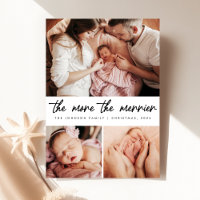 Nouveau bébé première photo de Noël