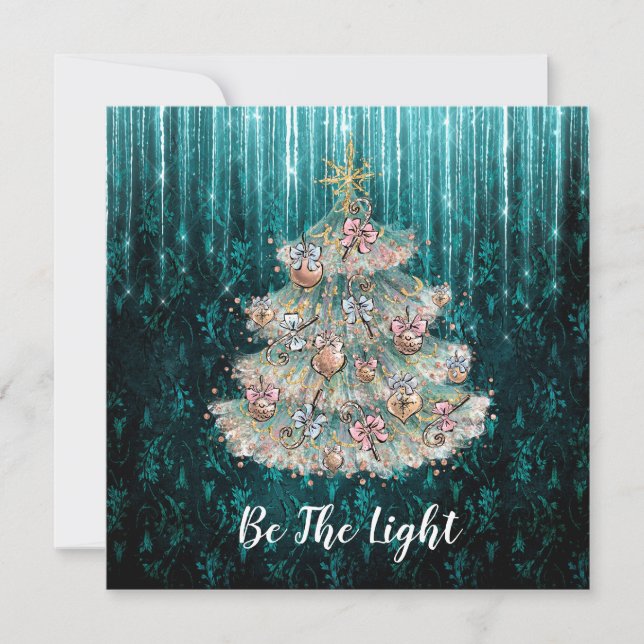 Cartes Pour Fêtes Annuelles *~* Nouvel Âge Métaphysique Noël spirituel (Devant)