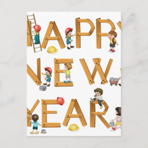 Cartes Pour Fêtes Annuelles Nouvel An