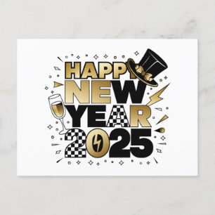 Cartes Pour Fêtes Annuelles Nouvel An 2025