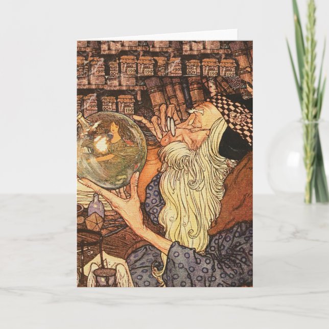 Cartes Pour Fêtes Annuelles Nouvel An Antique Père (Devant)