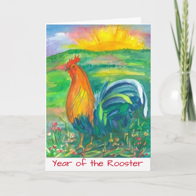 Cartes Pour Fêtes Annuelles Nouvel An chinois (Devant)