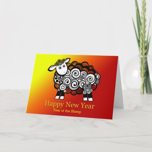 Cartes Pour Fêtes Annuelles Nouvel An lunaire (Devant)