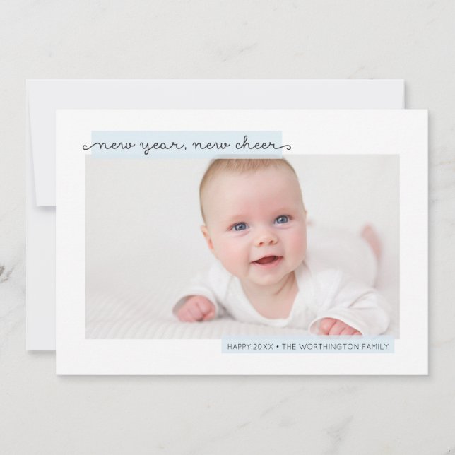 Cartes Pour Fêtes Annuelles Nouvel An Nouvel An Nouvel enfant Cheval naissance (Devant)