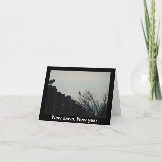 Cartes Pour Fêtes Annuelles Nouvelle aube. Nouvel an.