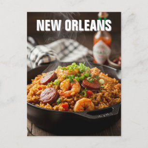 Cartes Pour Fêtes Annuelles Nouvelle-Orléans Louisiane Jambalaya