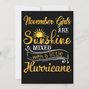 Cartes Pour Fêtes Annuelles Novembre Les Filles Sont Brillantes Mélangées Par