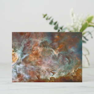 Cartes Pour Fêtes Annuelles Nuages sombres de Carina Nebula Hubble Space