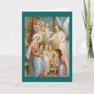 Cartes Pour Fêtes Annuelles Nuit heureuse à Bethlehem