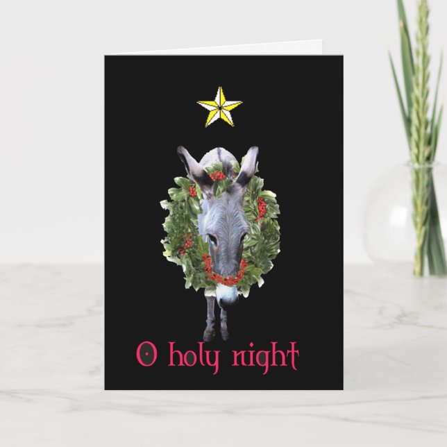 CARTES POUR FÊTES ANNUELLES NUIT SAINTE D'O (Devant)