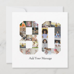 Cartes Pour Fêtes Annuelles Numéro 80 Collage photo