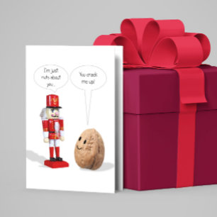 Cartes Pour Fêtes Annuelles Nutcracker Love Valentine's Card