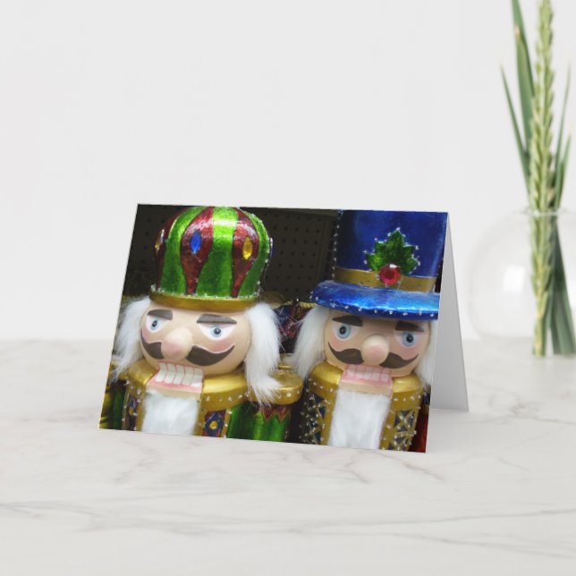 Cartes Pour Fêtes Annuelles Nutcrackers 1 (Devant)