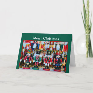 Cartes Pour Fêtes Annuelles Nutcrackers Joyeux Noël