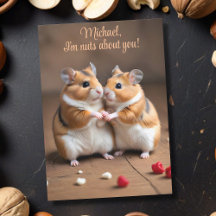 Nuts au sujet de vous Hamster Couple Valentine's D