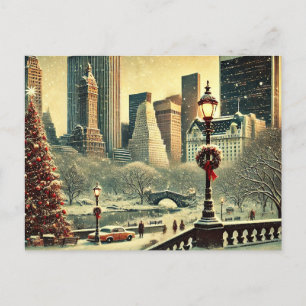 Cartes Pour Fêtes Annuelles NY - Iconic Holiday Magic in the Big Apple