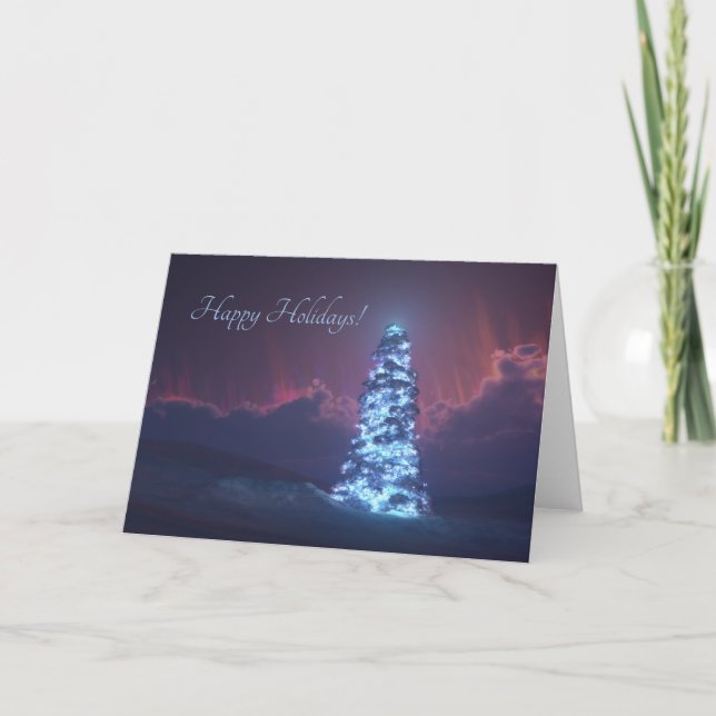 Cartes Pour Fêtes Annuelles O Night Divine Christmas Card (Devant)