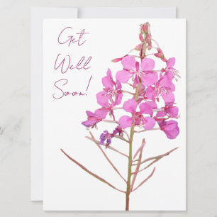Cartes Pour Fêtes Annuelles Obtenez bien bientôt jolies fleurs roses simple fl