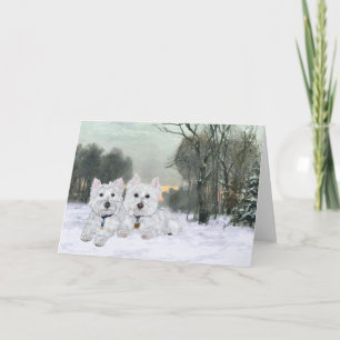 Cartes Pour Fêtes Annuelles Occasions en hiver