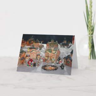 Cartes Pour Fêtes Annuelles Occupy Christmas Village