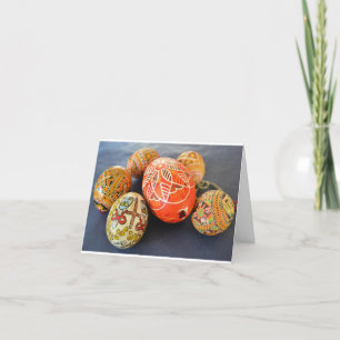 Cartes Pour Fêtes Annuelles Oeuf de Pâques Ukraine