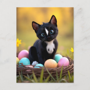 Cartes Pour Fêtes Annuelles OEuf-stra Cute : La surprise du printemps de Felin