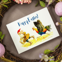 Oeuf Theif Vintage Funny Jenny Nyström Pâques