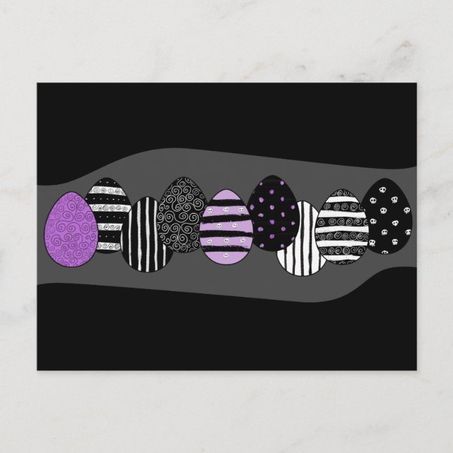 Cartes Pour Fêtes Annuelles OEufs de Pâques (Devant)