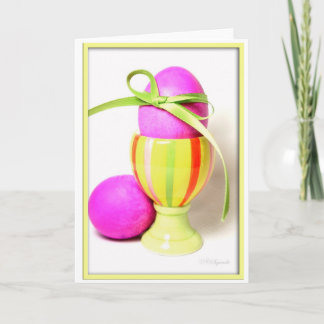 Cartes Pour Fêtes Annuelles OEufs de Pâques