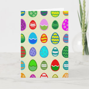 Cartes Pour Fêtes Annuelles Œufs de Pâques