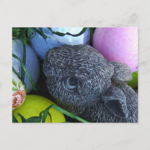 Cartes Pour Fêtes Annuelles Oeufs de Pâques, Ballons de golf de lapin