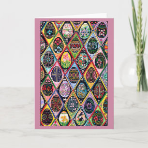 Cartes Pour Fêtes Annuelles OEufs de Pâques d'Europe orientale