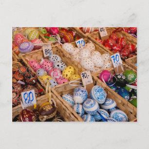 Cartes Pour Fêtes Annuelles OEufs de Pâques tchèque