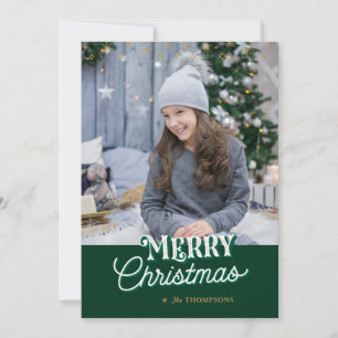 Cartes Pour Fêtes Annuelles Oh Christmas Tree Photo Grey Card