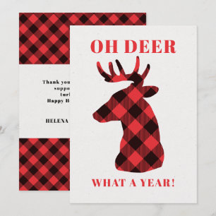 Cartes Pour Fêtes Annuelles Oh Deer Covid 2021 Business
