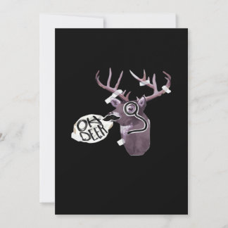 Cartes Pour Fêtes Annuelles Oh Deer Creative Signature Design