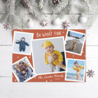 Oh What Fun Snowy Collage Photo