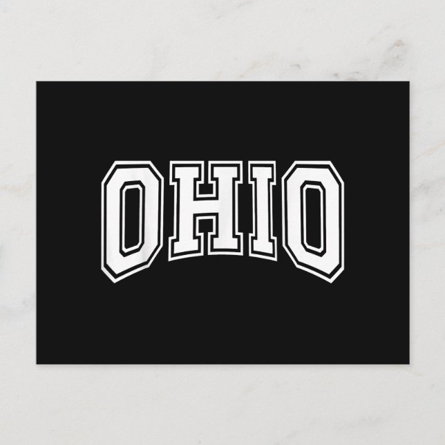 Cartes Pour Fêtes Annuelles Ohio OH USA (Devant)