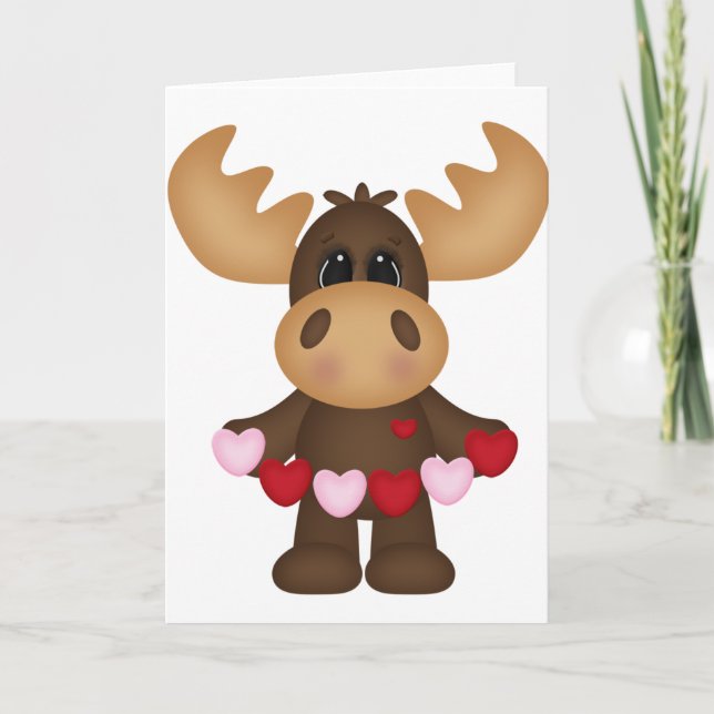 Cartes Pour Fêtes Annuelles Oie d'amour des bois (Devant)