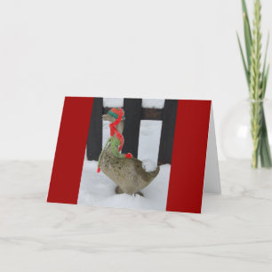 Cartes Pour Fêtes Annuelles Oie de Noël