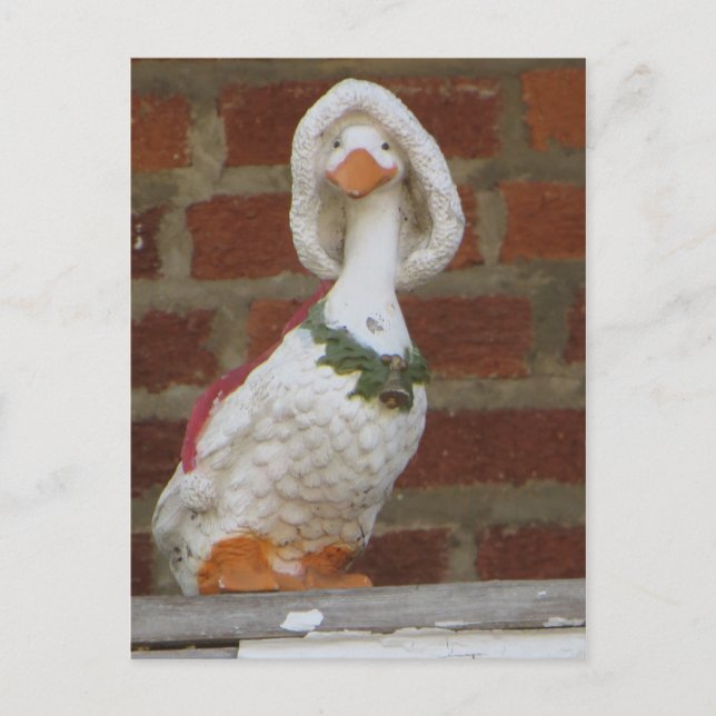 Cartes Pour Fêtes Annuelles Oie de Noël (Devant)