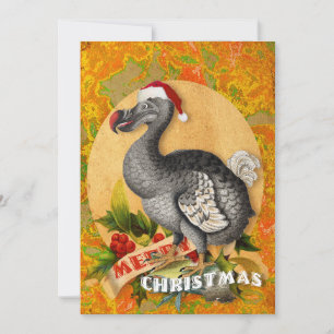 Cartes Pour Fêtes Annuelles Oiseau de Noël