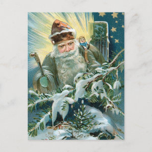 Cartes Pour Fêtes Annuelles Old Saint Nicholas