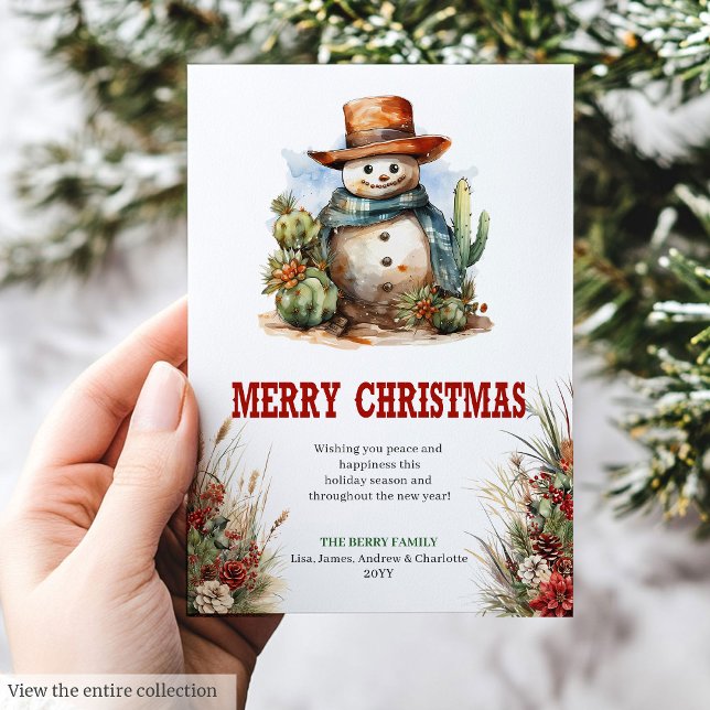 Cartes Pour Fêtes Annuelles Old West Christmas greeting card printable (Old West Christmas greeting card printable

)