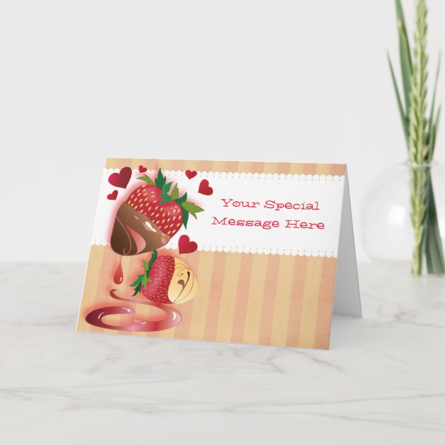 Cartes Pour Fêtes Annuelles Olde Time Candy Dipped (Devant)