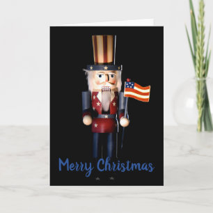 Cartes Pour Fêtes Annuelles Oncle Sam Nutcracker