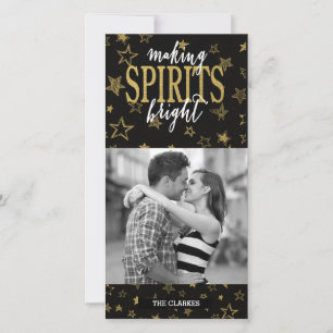CARTES POUR FÊTES ANNUELLES OR CHIC FABRIQUER DES ÉTOILES BRILLANTES