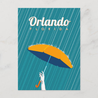 Cartes Pour Fêtes Annuelles Orlando, Floride - Pluie